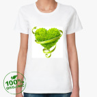 Женская футболка органик