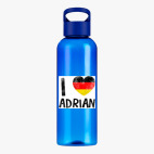 Прозрачная спортивная бутылка