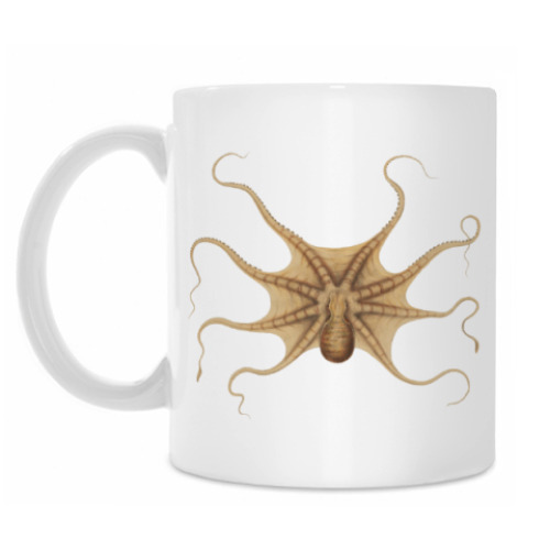 Кружка с принтом Осьминог