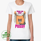 Женская футболка органик