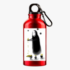 Металлическая бутылка 400 мл UV-DTF