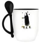 Кружка с ложкой