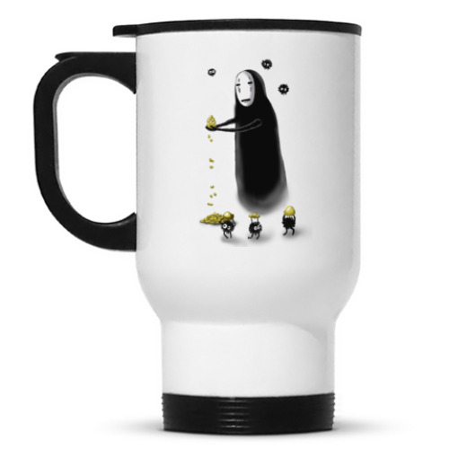 Кружка-термос с принтом  Безликий1