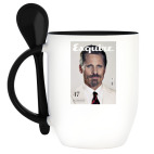 Кружка с ложкой