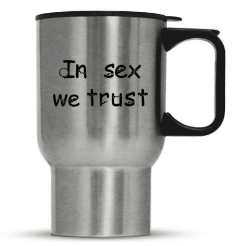 Кружка-термос с принтом Про секс