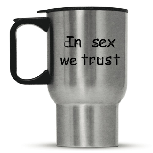 Кружка-термос с принтом Про секс