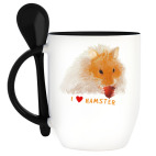 Кружка с ложкой