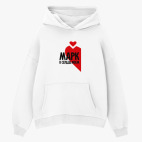 Толстовка худи оверсайз