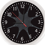 мандала в стиле паутинка с разводами