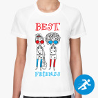 Женская спортивная футболка