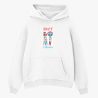 Толстовка худи оверсайз