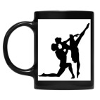 Кружка цветная UV-DTF