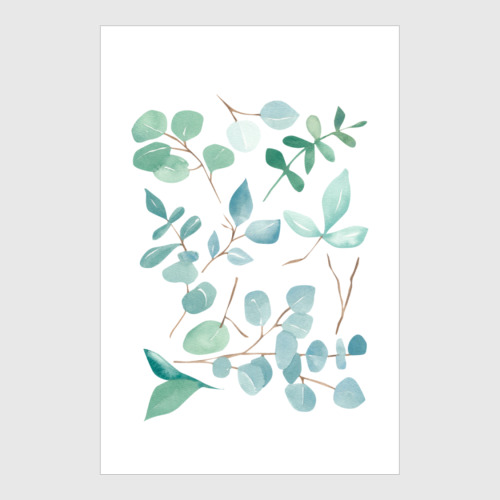 Постер с принтом Эвкалипт