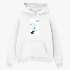 Толстовка худи оверсайз