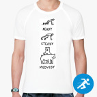 Мужская спортивная футболка