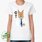 Женская футболка органик