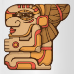 Принт с индейцем