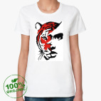 Женская футболка органик