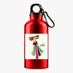 Металлическая бутылка 400 мл UV-DTF