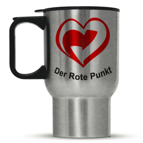 Кружка-термос с принтом Der Rote Punkt