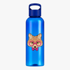 Прозрачная спортивная бутылка