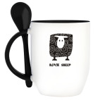 Кружка с ложкой