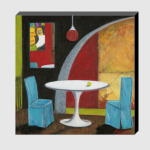 White Round Table