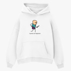 Толстовка худи оверсайз