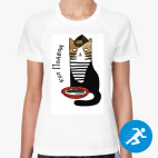 Женская спортивная футболка