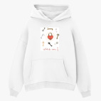 Толстовка худи оверсайз