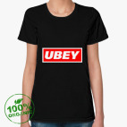 Женская футболка органик