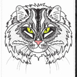 суровый сибирский кот