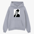 Толстовка худи оверсайз