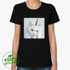 Женская футболка органик