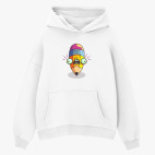 Толстовка худи оверсайз