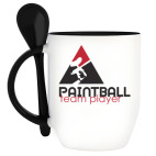 Кружка с ложкой