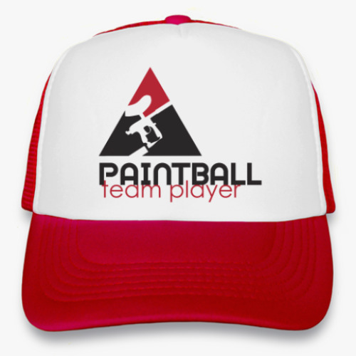 Кепка-тракер с принтом Paintball