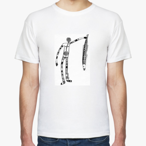 Футболка с принтом Хорошая рыба