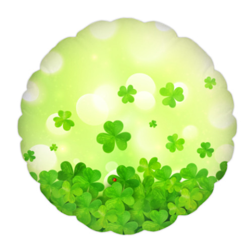 Подушка с принтом Lucky Ireland