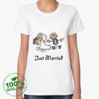 Женская футболка органик