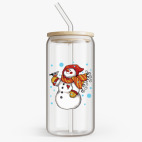 Банка с бамбуковой крышкой