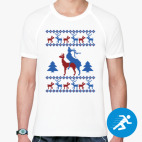 Мужская спортивная футболка
