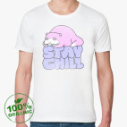 Мужская футболка органик