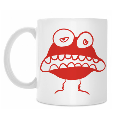 Кружка с принтом Мой любимый монстр