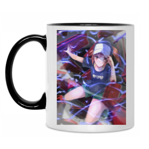 Кружка с принтом Toaru Kagaku no Railgun S