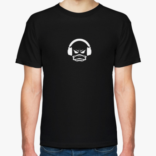 Футболка с принтом Headphones DUCK