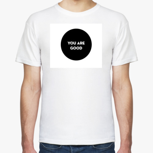 Футболка с принтом Good