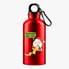 Металлическая бутылка 400 мл UV-DTF