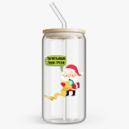 Банка с бамбуковой крышкой