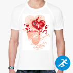 Мужская спортивная футболка